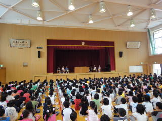 ２学期終業式１