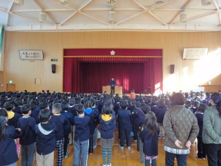 ３学期始業式１